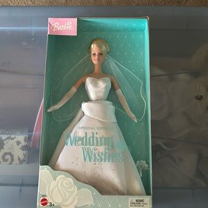 NEW IN BOX Wedding Barbie MATTEL special Edition Wedding Wishes Barbie $150